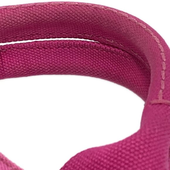 PRADA Canapa - Pink Canvas Tote Bag 332-062425 - Picture 8 of 10